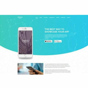 App Landing Page – HTML Template