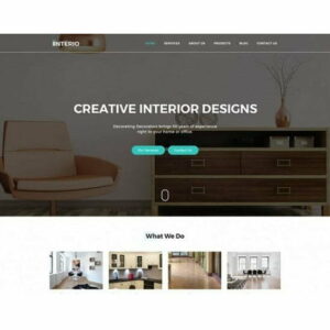 Interior – HTML Template