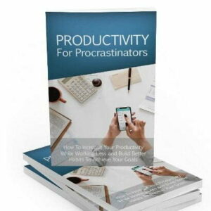 Productivity for Procrastinators – eBook with Resell Rights