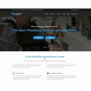 Plumber – HTML Template